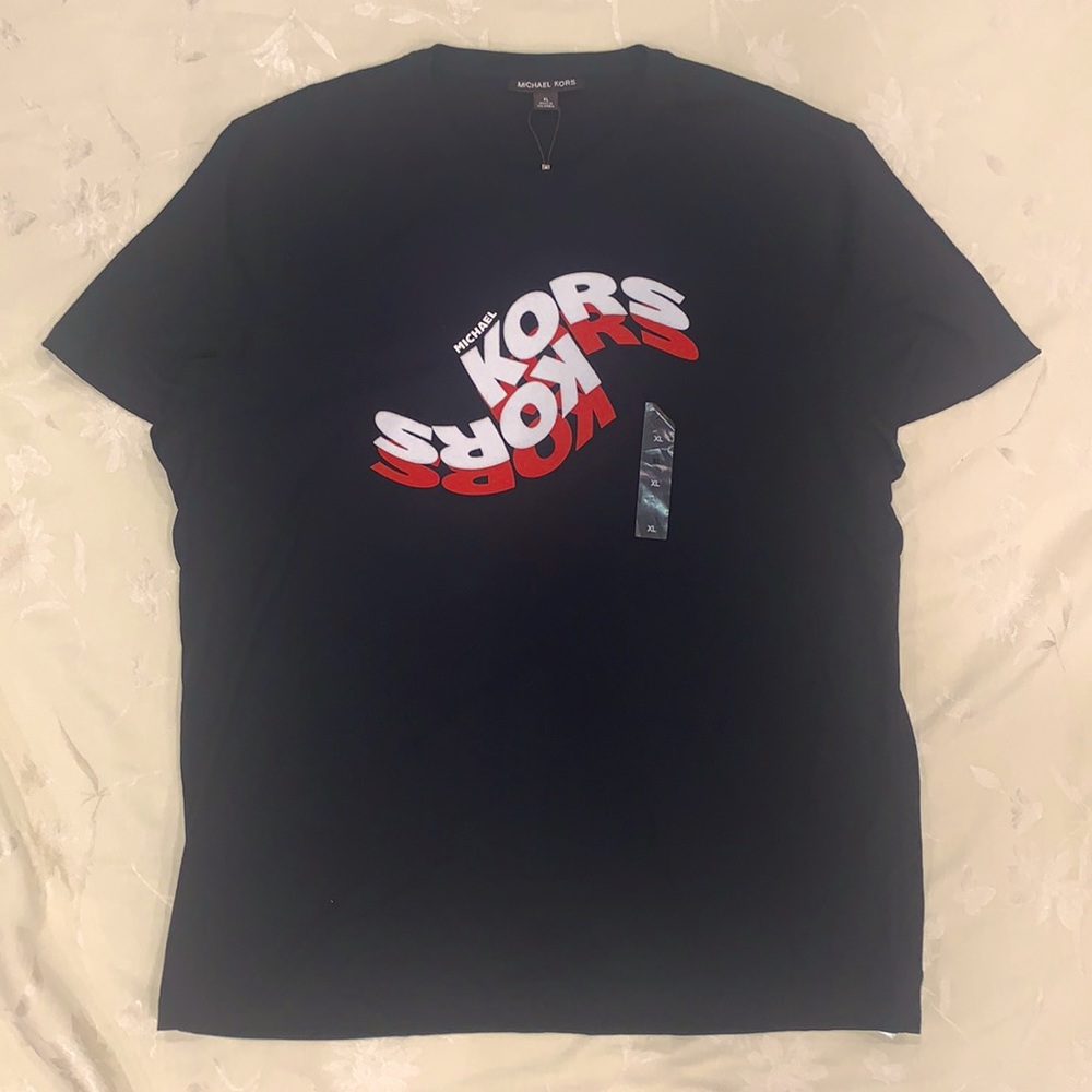 Michael Kors logo T-shirt - black - XL